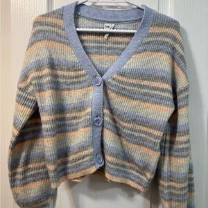 Twik Multicolor Striped Cardigan
